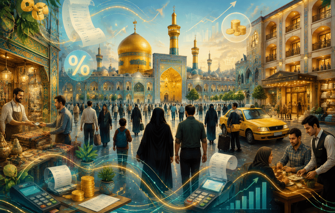 ۳۰ میلیون زائر؛ سهم مشهد از مالیات بر ارزش افزوده کجاست؟